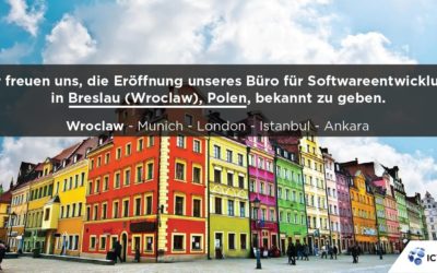 Wir freuen uns, die Eröffnung unseres Büro für Softwareentwicklung in Breslau (Wroclaw), Polen, bekannt zu geben.